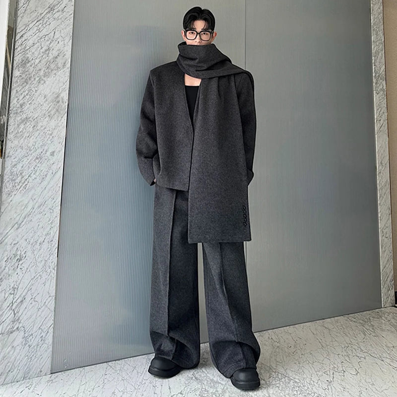 Milan Style Pullover Scarf Set