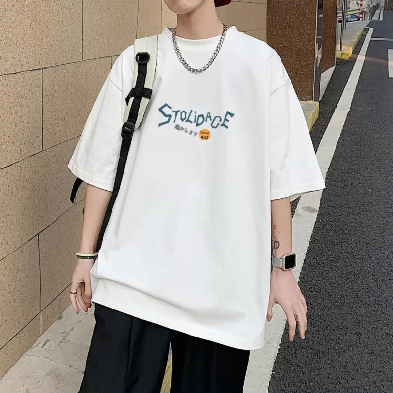 Oversized Korean Fashion Loose T-shirt