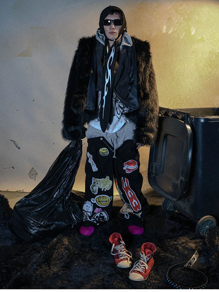 Mauroicardi Short Oversized Fur Coat