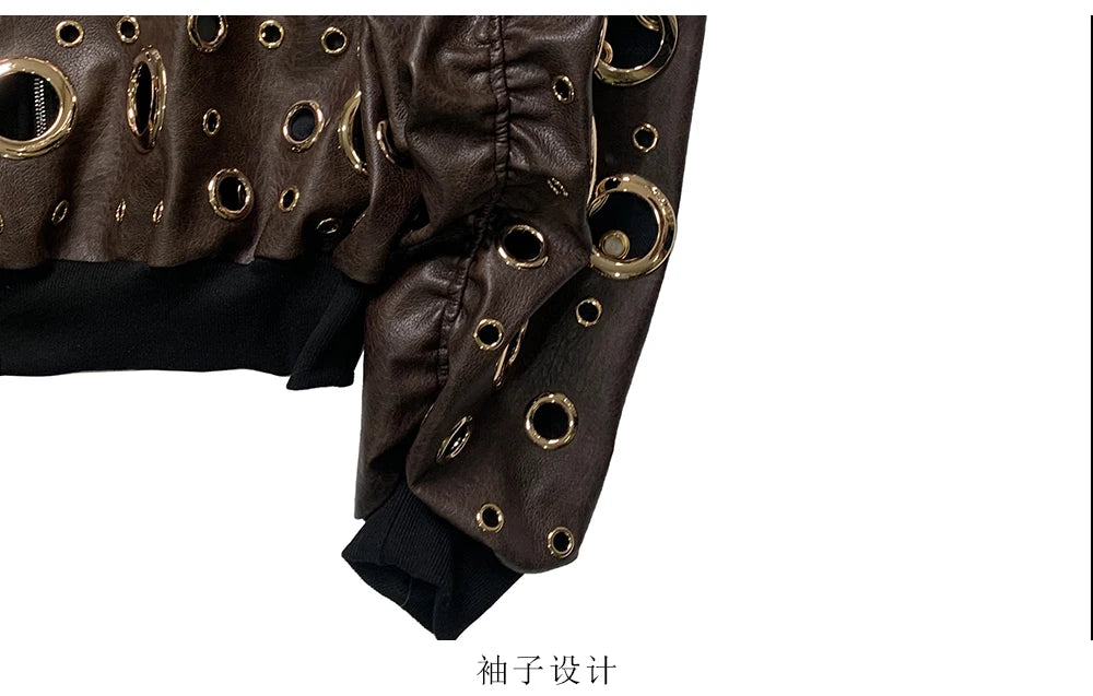 Autumn Oversized  Pu Leather Jacket