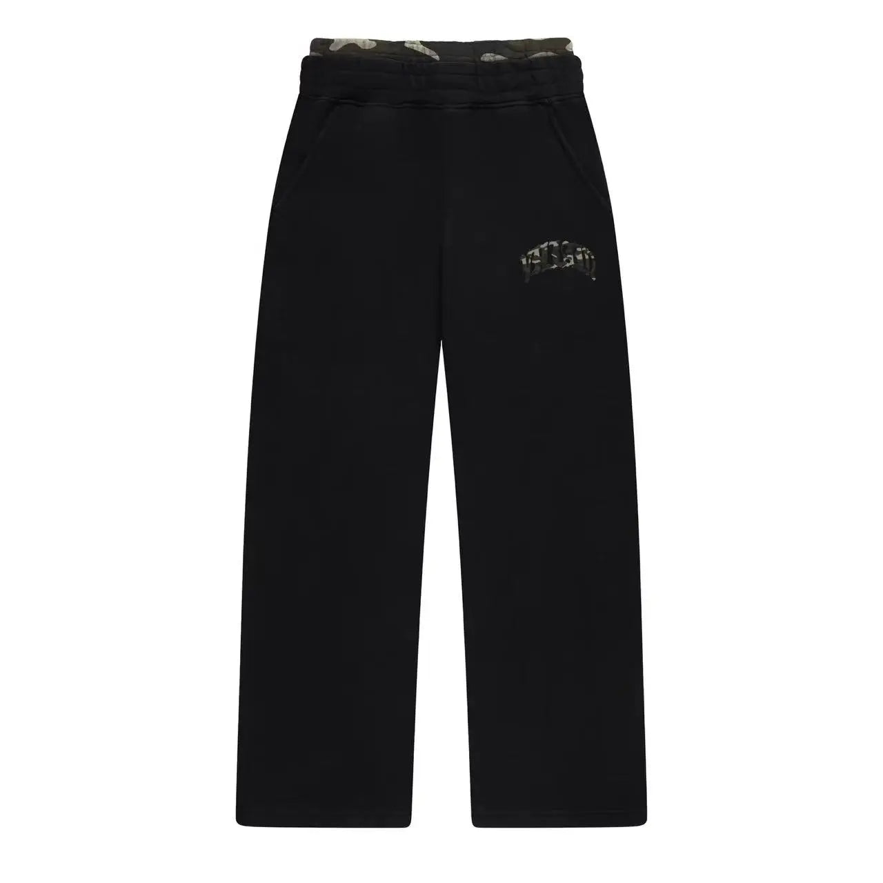 Leopard Print Embroidery Patch Sportswear Set