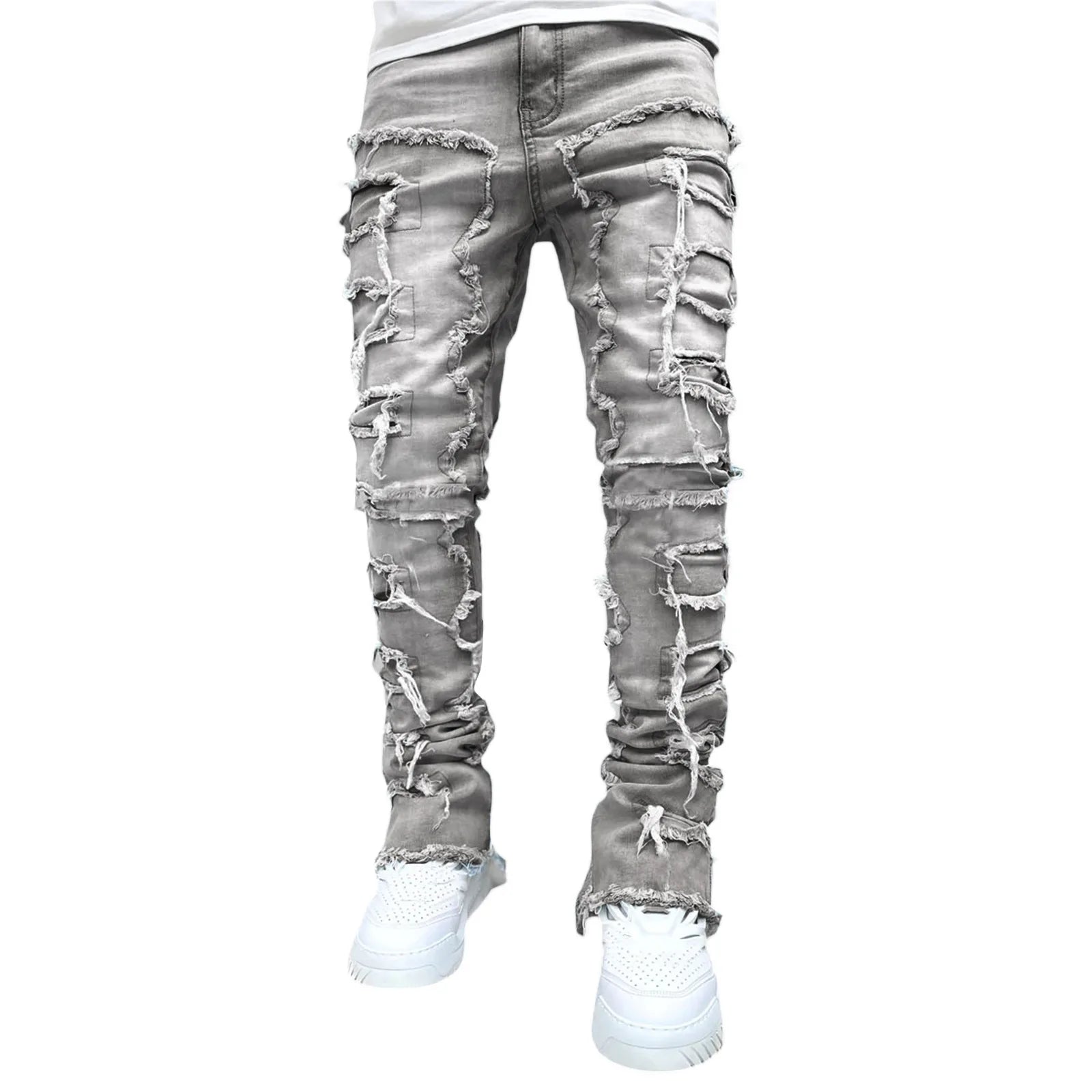 Regular Fit Stacked Jeans