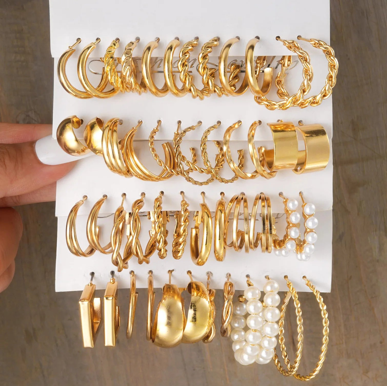 24 Pairs Earrings Set