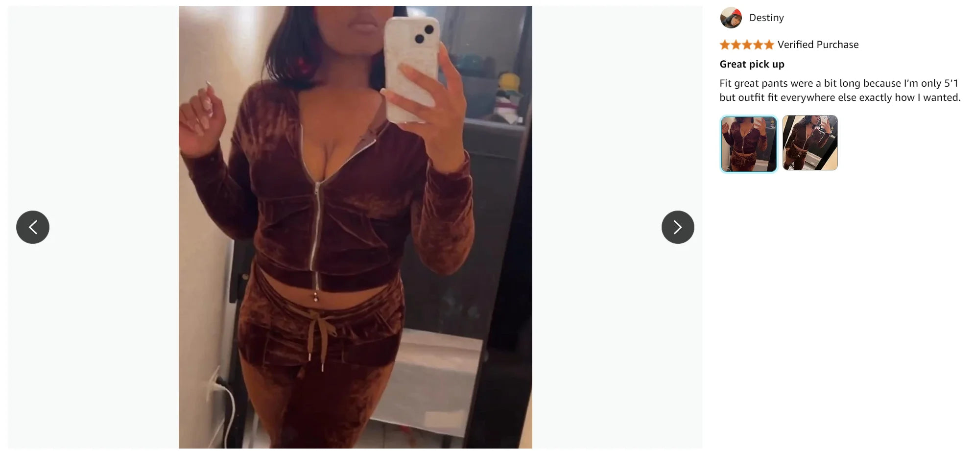 Velvet Velour Tracksuit