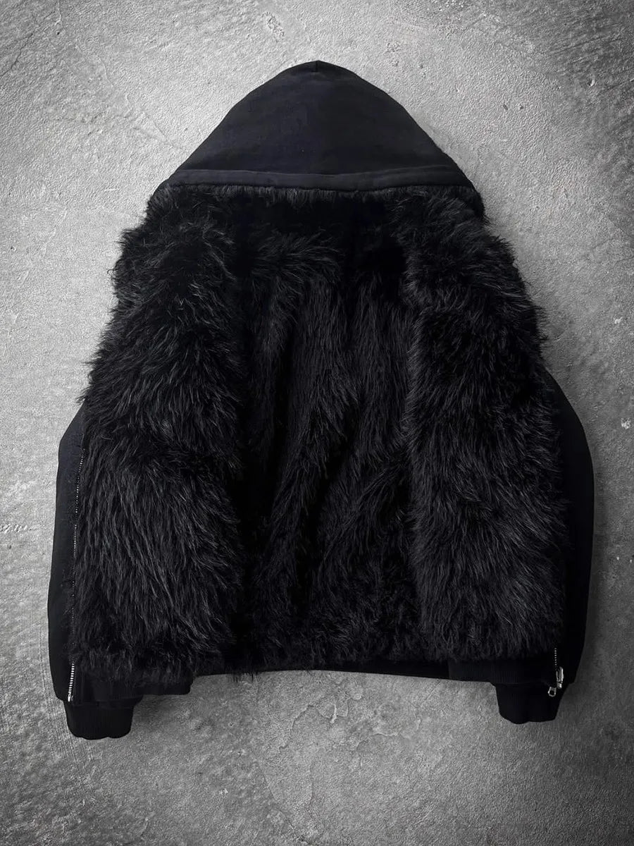 Reversible Faux Fur Coat