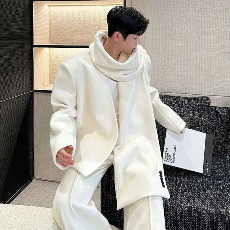 Milan Style Pullover Scarf Set