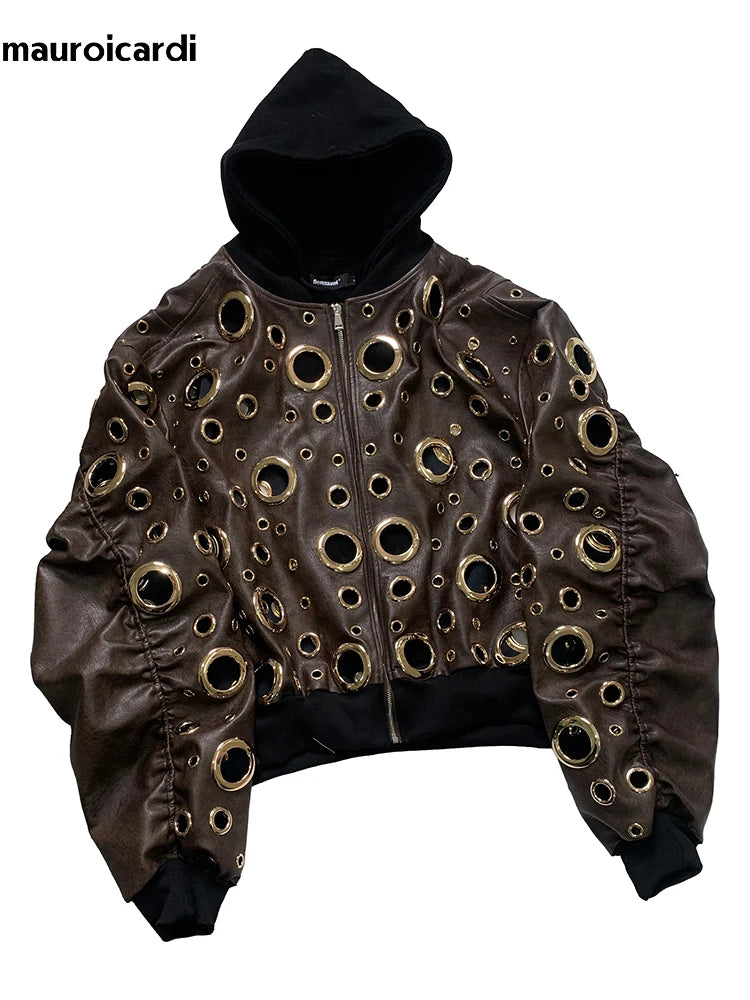 Autumn Oversized  Pu Leather Jacket