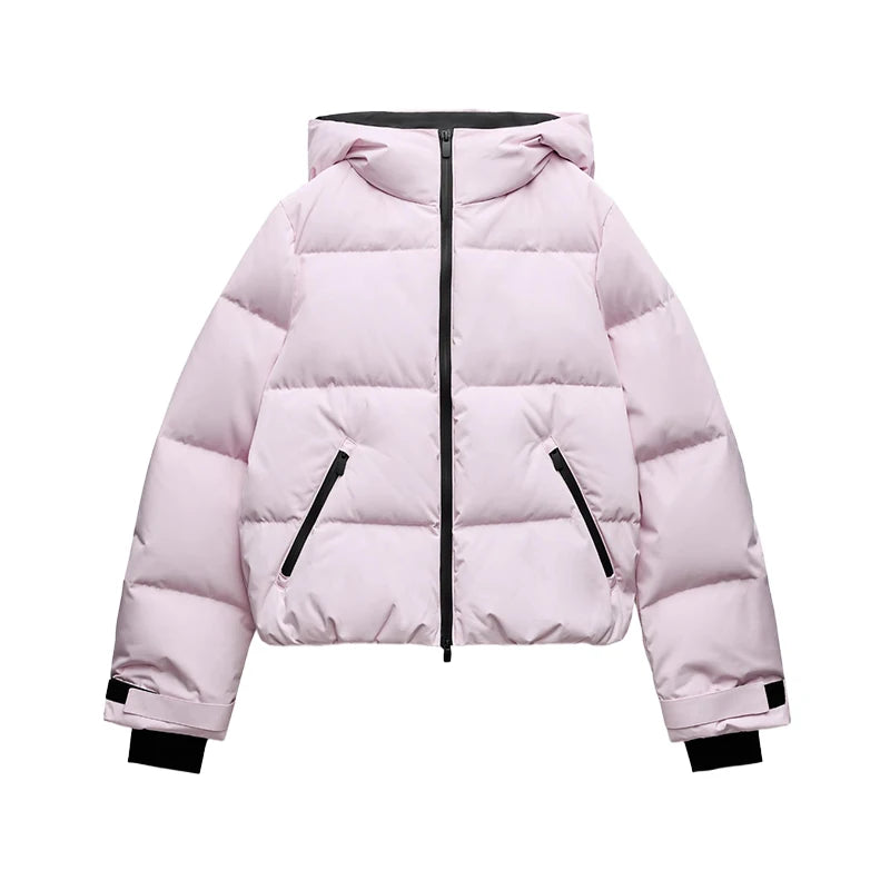 Windproof Two Piece Women Ski Suit