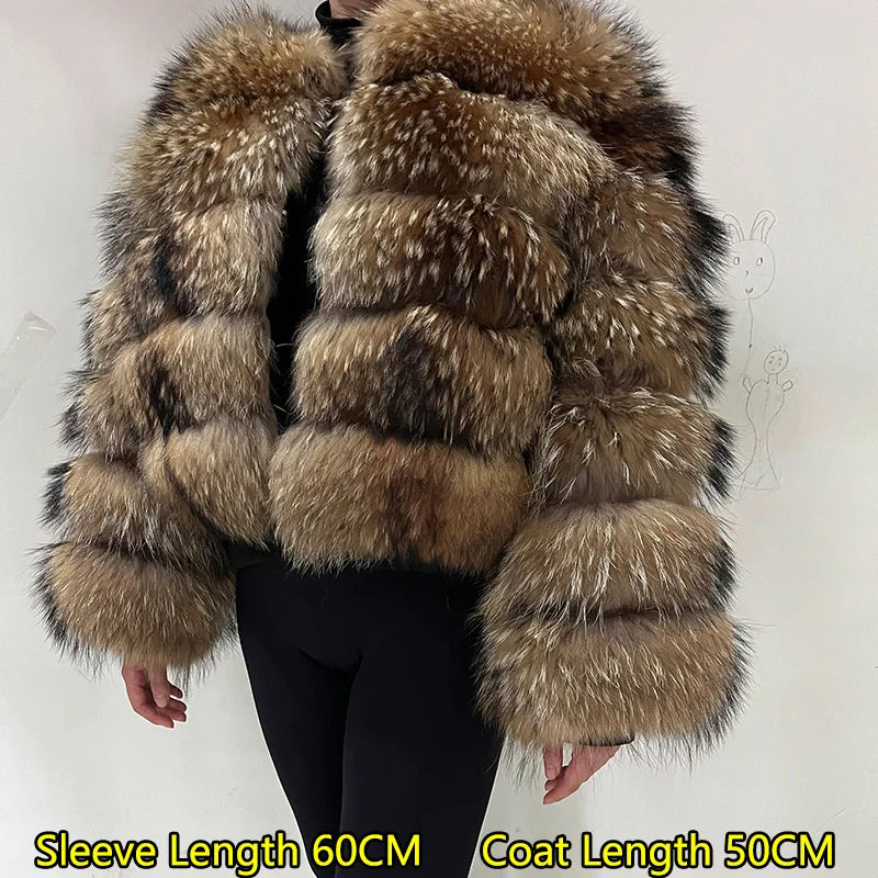 Brown Fur Maomaokong Obese Coat