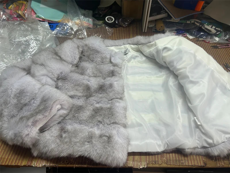 Women's Fashion Faux Fur Coat