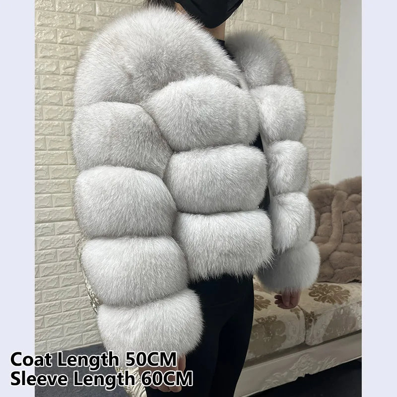 Brown Fur Maomaokong Obese Coat