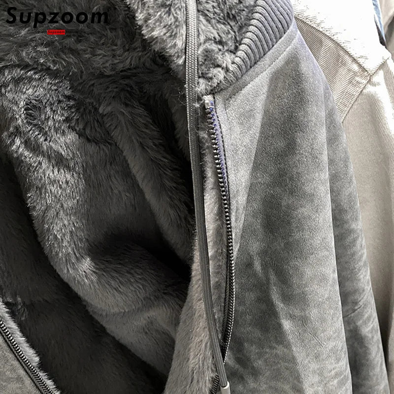 Fashion Winter Mink Imitation Sheep Sheared Fur Jacket
