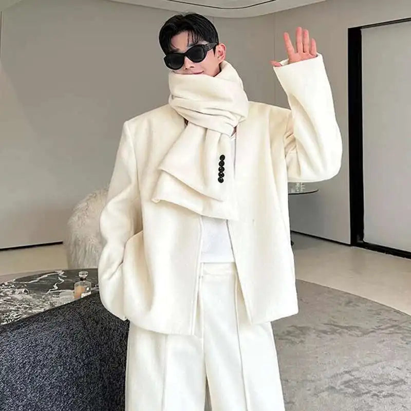 Milan Style Pullover Scarf Set