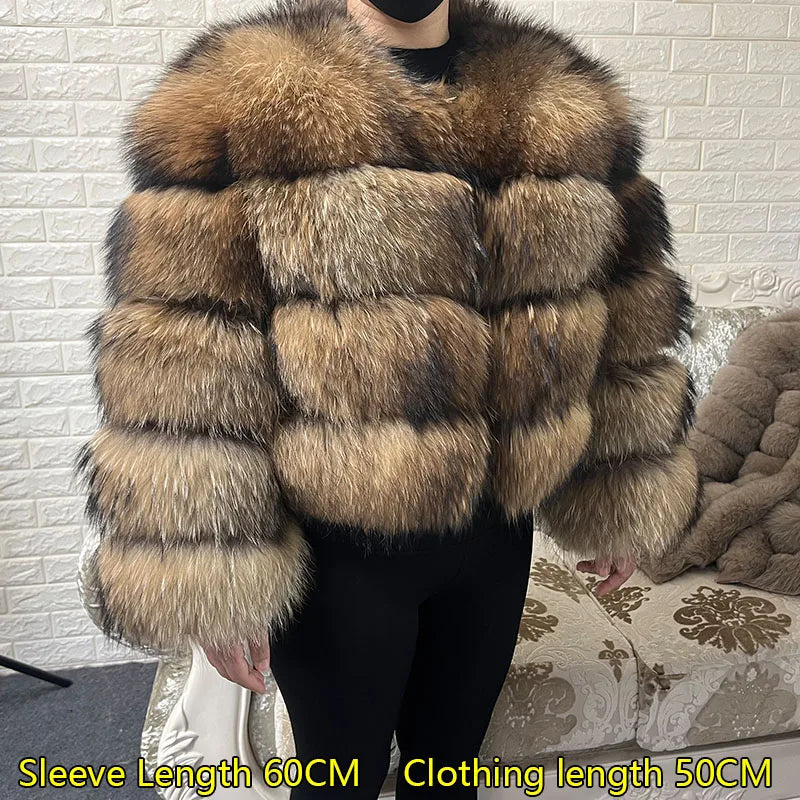 Brown Fur Maomaokong Obese Coat