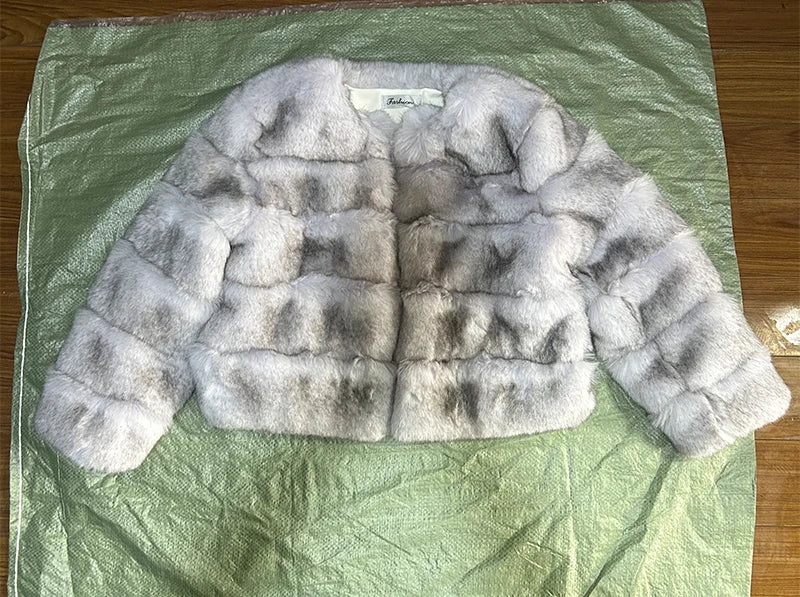 Women's Fashion Faux Fur Coat