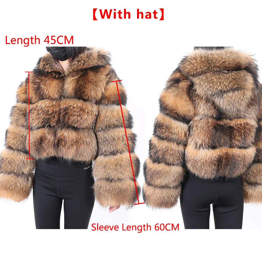 Brown Fur Maomaokong Obese Coat