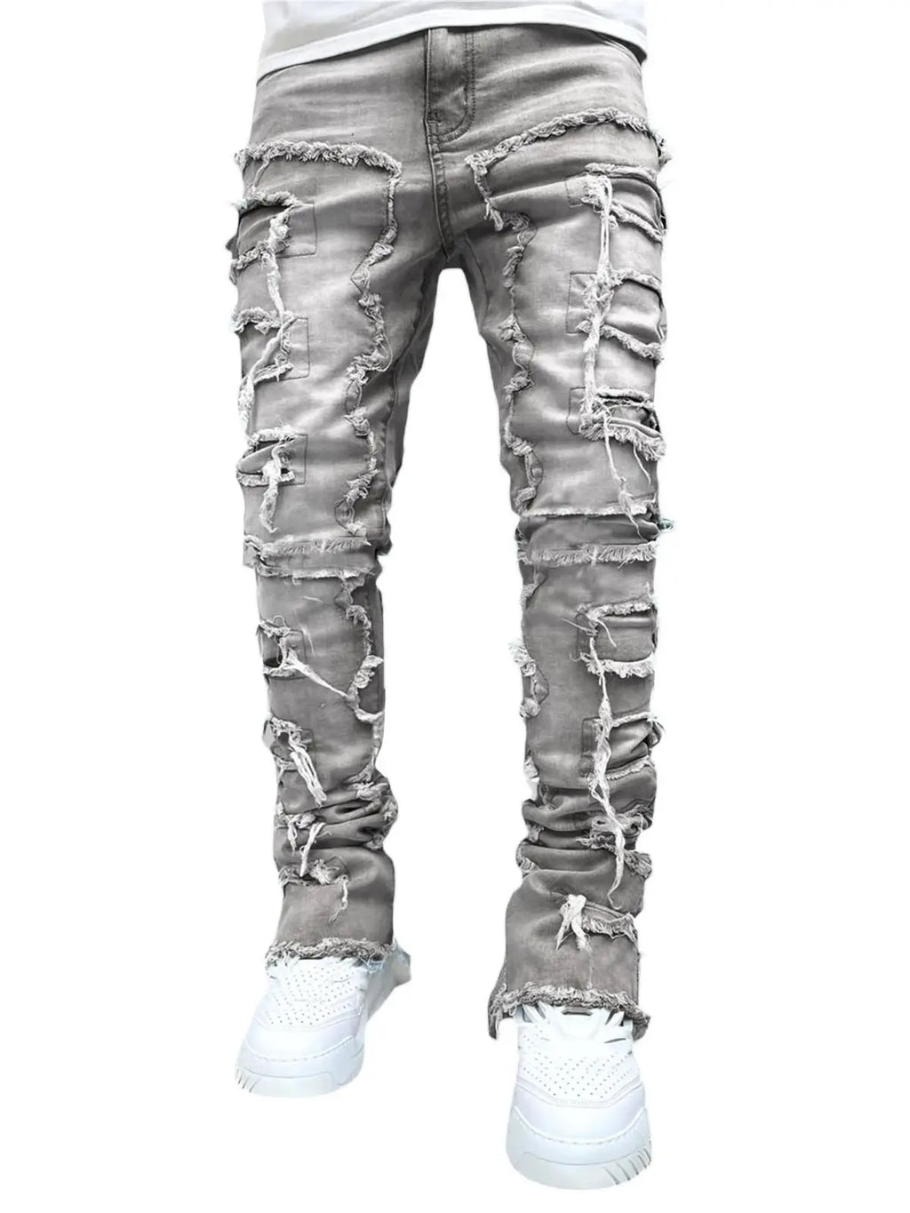 Regular Fit Stacked Jeans