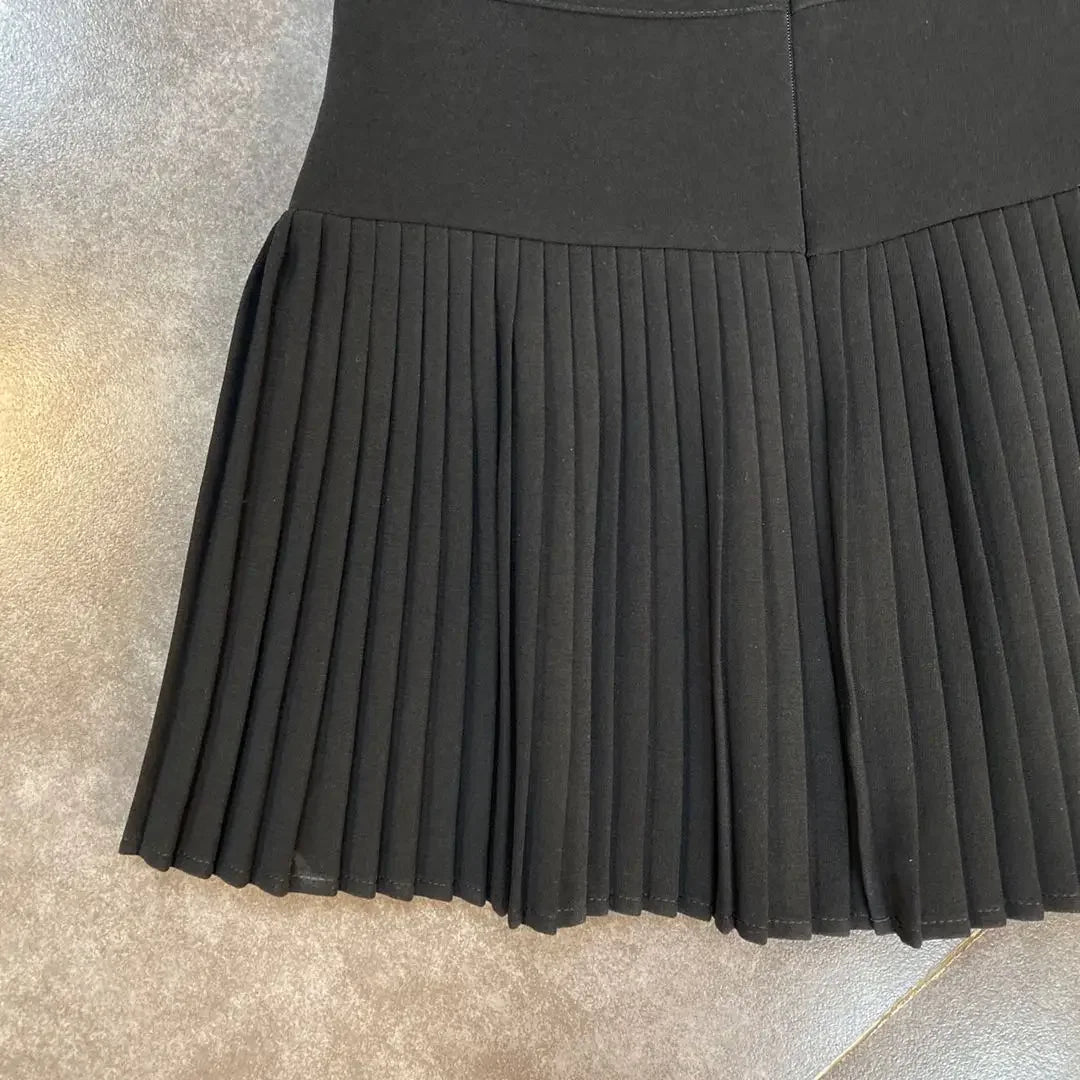 High Waist Short Mini Pleated Skirt