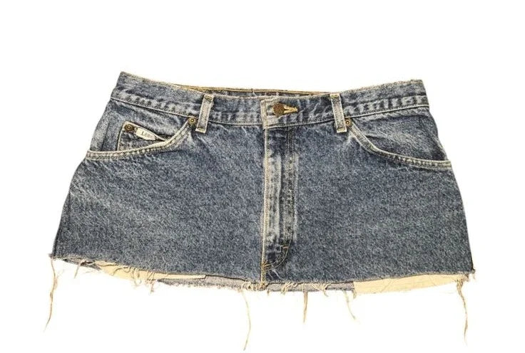 Harajuku Vintage Letter Mini Skirt