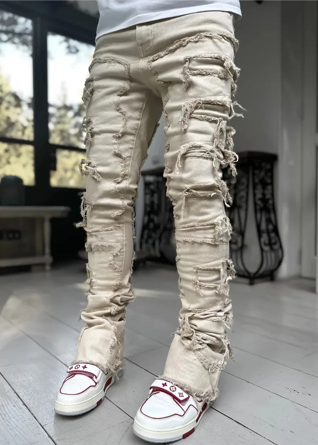 Regular Fit Stacked Jeans