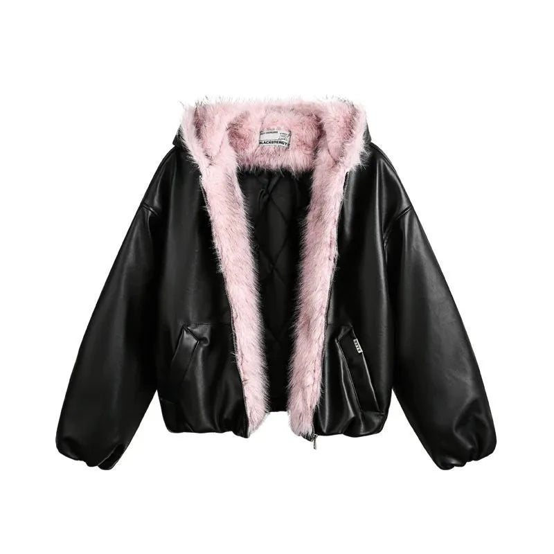 2025 Vintage Fur Collar Jacket