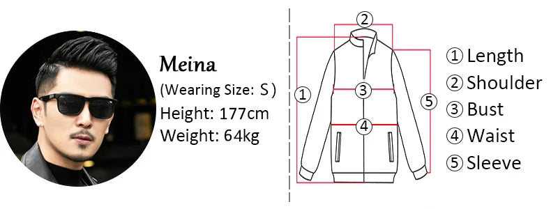 Mauroicardi Spring Autumn  Faux Leather Jacket