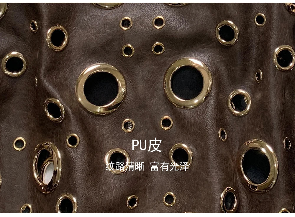 Autumn Oversized  Pu Leather Jacket