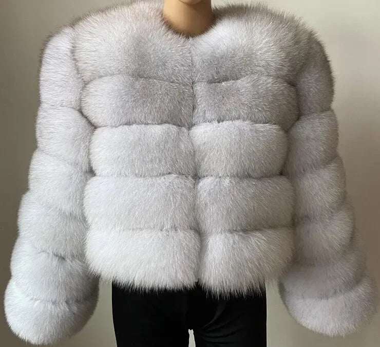 Women's Fashion Faux Fur Coat