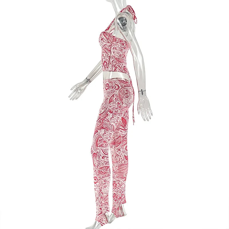 STYLISH LADY Printed  2 Piece Set