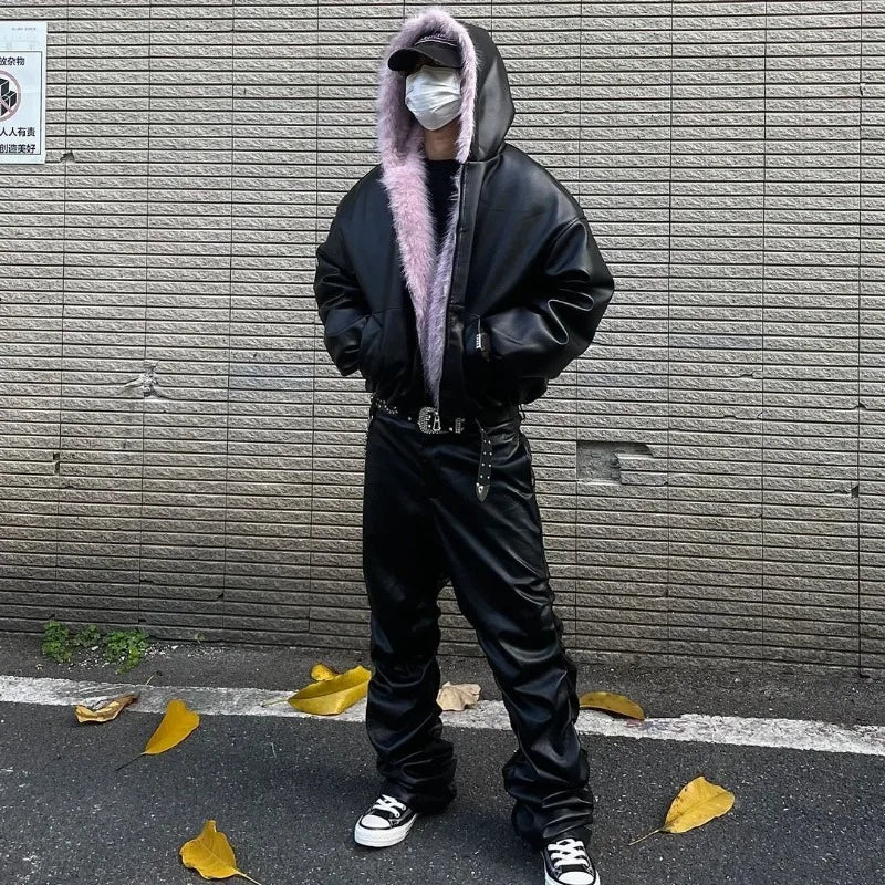 2025 Vintage Fur Collar Jacket