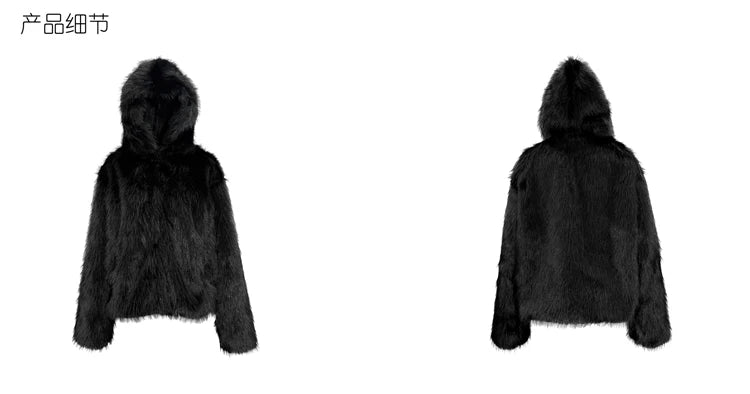 Mauroicardi Short Oversized Fur Coat