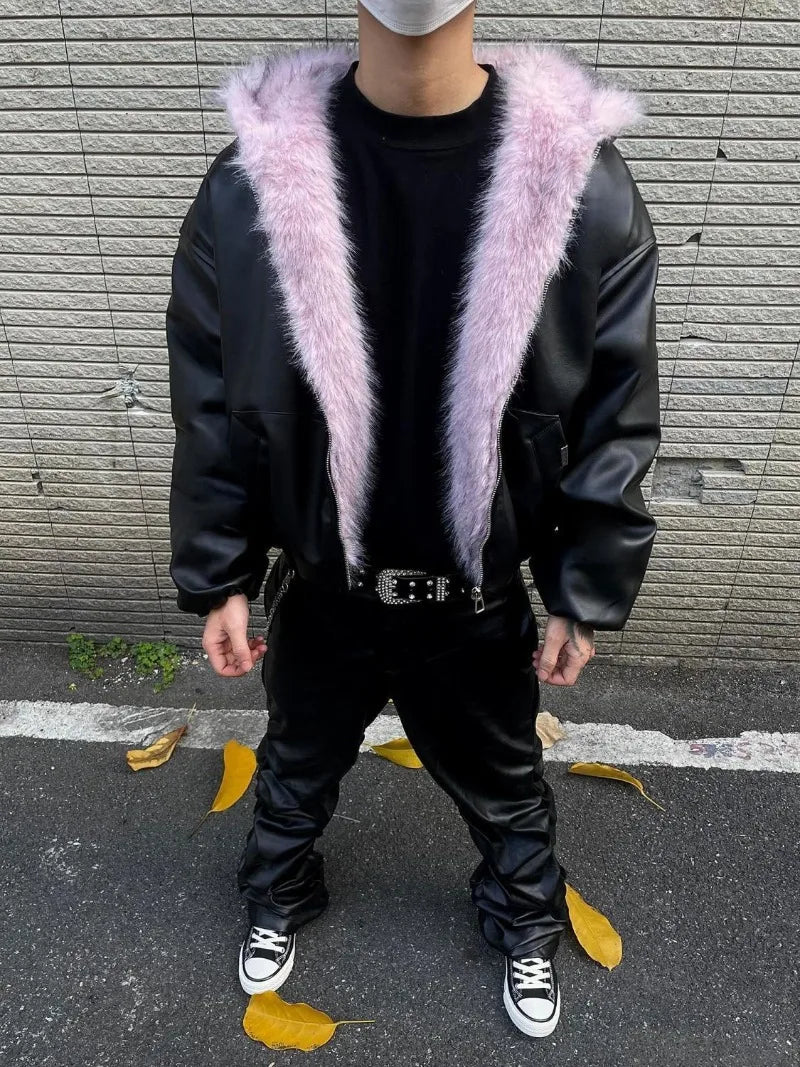 2025 Vintage Fur Collar Jacket