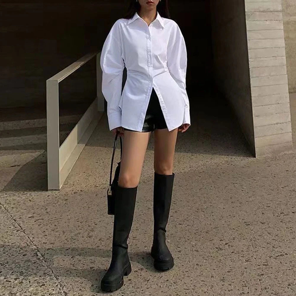 Fashion Bowknot Business Blouse